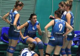 Пета загуба с 0:3 допуснаха волейболистките на Спартак 1996. Снимка: sportal.bg